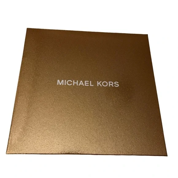 MICHAEL KORS Jet Set Large East West Crossbody &Card Holder Gift Box Silver - Picture 8 of 10